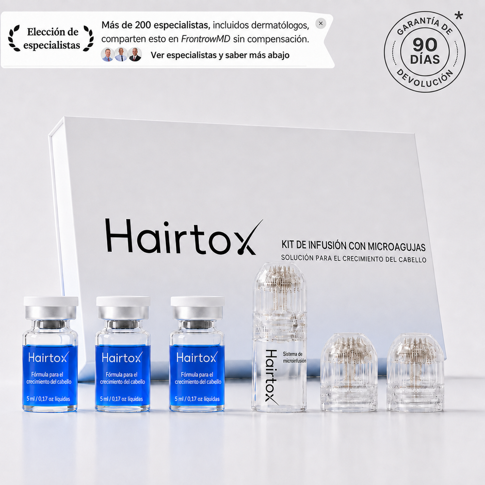 El sistema de infusión de péptidos más potente para el crecimiento del cabello